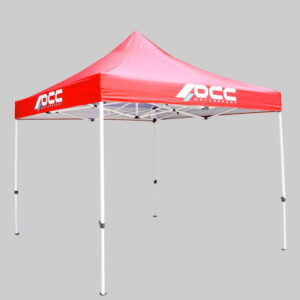 CARPA 3X3M ACERO INOX ROJO 40MM