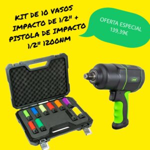 PACK PISTOLA DE IMPACTO JBM