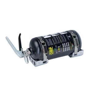 EXTINTOR MANUAL DE ACERO NEGRO 2,4KG ECOLIFE PLUS